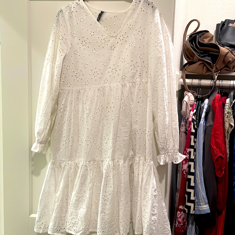 White dress